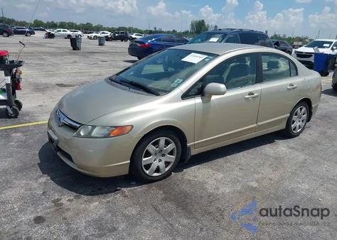 2007 Honda Civic Lx из США, поврежденный, VIN 1HGFA165X7L032741